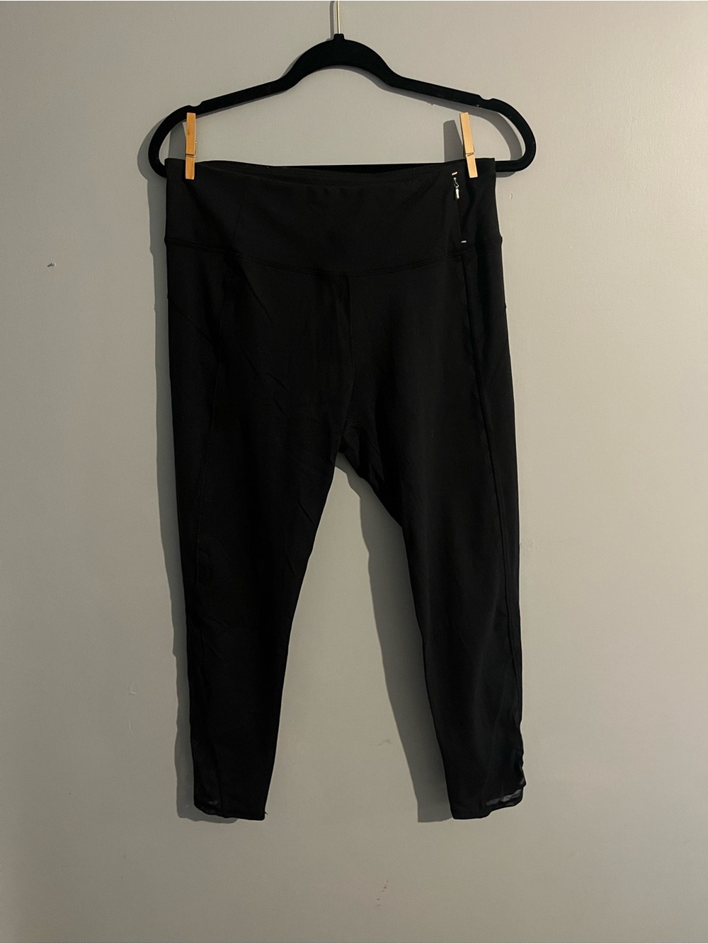 CALIA by Carrie Underwood Black High-Waist Workout Leggings size large seamless